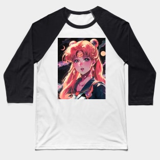 Pink anime scout moon princess Baseball T-Shirt